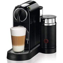 Ekspres do kawy na kapsułki Nespresso ze spieniaczem