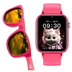 Maxcom FW59 Kiddo LTE Różowy + okulary Real
