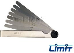 Limit Szczelinomierz listkowy 0,05-0,50 mm 8 płytek 25953100
