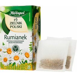 HERBAPOL Herbata Zielnik Polski Rumianek (20 sztuk) Zyskaj