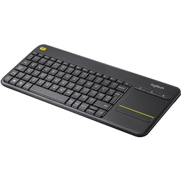 Logitech K400 Plus Bezprzewodowa Klawiatura do TV, łatwe