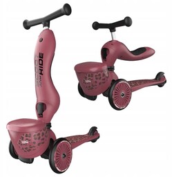 Hulajnoga Trójkołowa Balansowa Scoot and Ride Składana 2w1