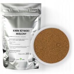 Kmin Rzymski Mielony Kumin Cumin Aromatyczny 200G