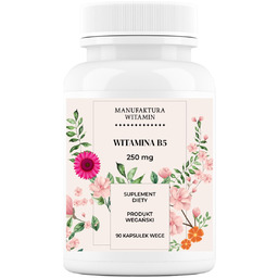 Manufaktura Witamin - Witamina B5 Kwas pantotenowy 250