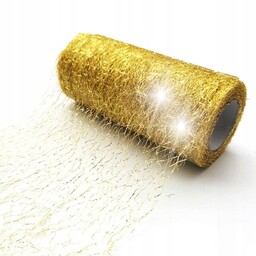 ŚWIĄTECZNA TAŚMA OZDOBNA DEKORACYJNA PREZENTOWA NA PREZENT TIUL