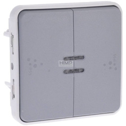 PLEXO55 Łącznik uniwersalny podwójny schodowy podświetlany do ramki