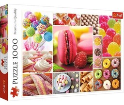 TREFL Puzzle Cukierki - kolaż 10469 (1000 elementów)