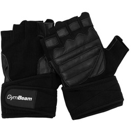 GymBeam Pro WristWrap Fitness Gloves Black