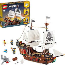 LEGO Creator 3 w 1 Statek Piracki, Kreatywna
