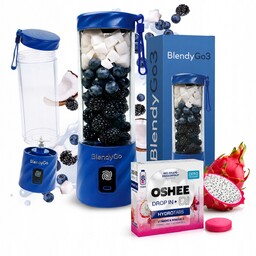 Blender BlendyGo 3 Bezprzewodowy Kielichowy Usb 550ml Oshee
