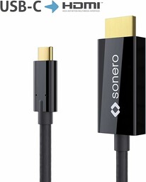 sonero UCC010-020 kabel USB-C na HDMI 2.0, 4K