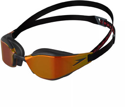 SPEEDO Okularki FASTSKIN HYPER ELITE MIRROR BLACK/OXID GREY/FIRE
