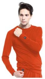 GLOVII GJ1RL Pomarańczowy Bluza
