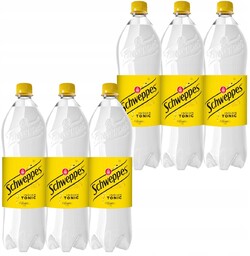 Schweppes Indian Tonic Napój gazowany 1,35 l x