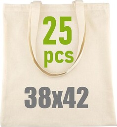IDEA HOME - 25 sztuk bawełnianych woreczków 38