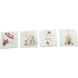 Nataluna L.Xmas Podkładka ceramiczna 10x10cm, jak na zdjęciu