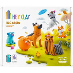 HEY CLAY Masa plastyczna Dog Story HCL15024CEE
