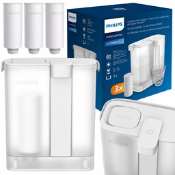 Automatyczny filtr nablatowy Philips AWP2980WH3 z zestawem filtrów,