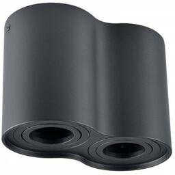Oprawa okrągła ruchoma, aluminium, 2xGU10 HADAR R2 natynkowa