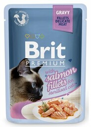 BRIT Karma dla kota Premium Łosoś 85 g