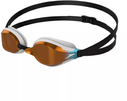 SPEEDO Okularki FASTSKIN SPEEDSOCKET 2 MIRROR BLACK/WHITE/FIRE GOLD