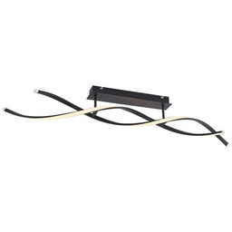 Lindby - Welina LED Lampa Sufitowa Matt Black