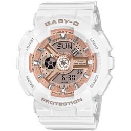 Zegarek Damski Casio Baby-G BA-110X-7A1ER biały
