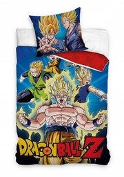 Pościel Bawełniana 140 X 200 CM Dragon Ball