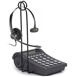 Słuchawka nagłowna z zestawem klawiaturowym - call center