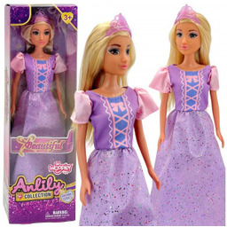 Lalka Modowa Lily Piękna Księżniczka z Koroną Woopie