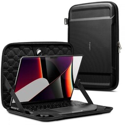 SPIGEN RUGGED ARMOR POUCH PRO LAPTOP 13-14 BLACK