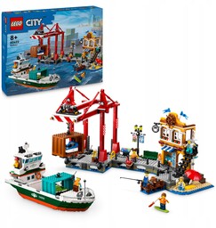 Lego City 60422 Port ze statkiem towarowym