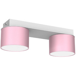 MILAGRO MLP7554 Lampa sufitowa Dixie 2xGX53 Różowy/Biały