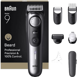 Trymer BRAUN BT9520 Szaro-czarny