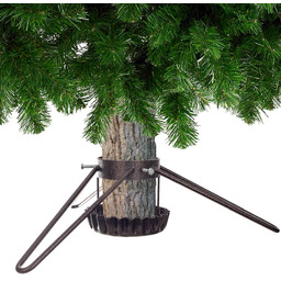 Metalowy stojak na choinkę 58cm miedziany