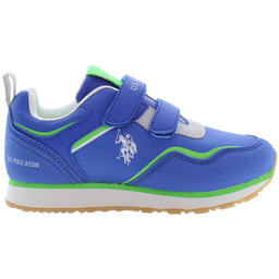 US POLO NAJLEPSZA CENA BUTY SPORTOWE DZIECI NIEBIESKIE