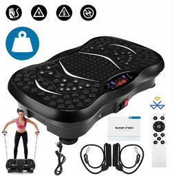 Platforma Wibracyjna Wibrująca Treningowa Masażer Z Pilotem