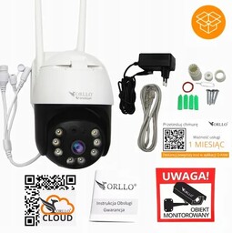 Kamera Ip zewnętrzna obrotowa Orllo Z20 4K 8MPx