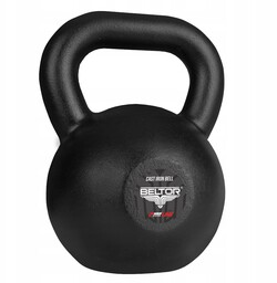 Kettlebell żeliwny kettle kula hantle 28kg