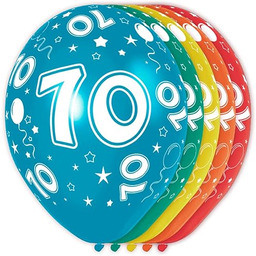 Folat - Balony na 70 urodziny - 5