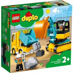 Zestaw Lego Duplo Ciężarówka I Koparka 10931 Klocki