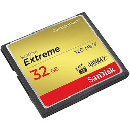 SanDisk SDCFXSB-032G-G46 CF Extreme Memory Card 32GB 120MB/S