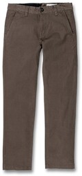 spodnie VOLCOM - frickin slim chino major brown