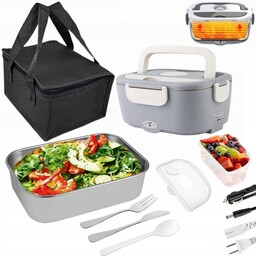 Elektryczny Lunch Box Podgrzewacz Obiad 12/24V 1500ML 65W