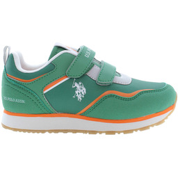 US POLO NAJLEPSZA CENA OBUWIE SPORTOWE DZIECIĘCE ZIELONE