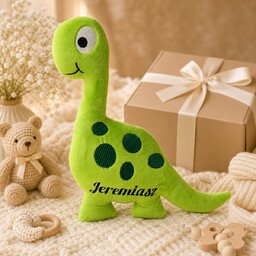 Personalizowany dinozaur pluszowy z imieniem  maskotka 40