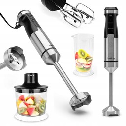 Blender ręczny 3w1 wielofunkcyjny 1500W Turbo ubijaczka rozdrabniacz
