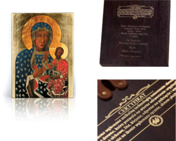 Ikona religijna Matka Boża Częstochowska Wędrująca
