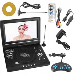 Samochodowy Odtwarzacz DVD 7.8" Tv Gry