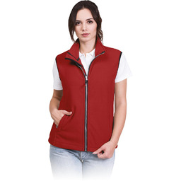 KAMIZELKA OCHRONNA REIS VHONEY-L; CIEMNOCZERWONY (XXXL)